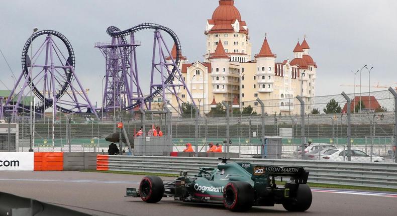 F1 le Grand Prix de Russie annulé