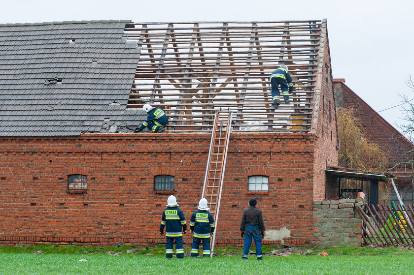 Mieszkańcy podliczają straty po wtorkowej wichurze