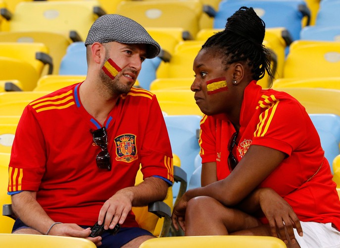 Wielka radość Chile. Smutek i żałoba Hiszpanów