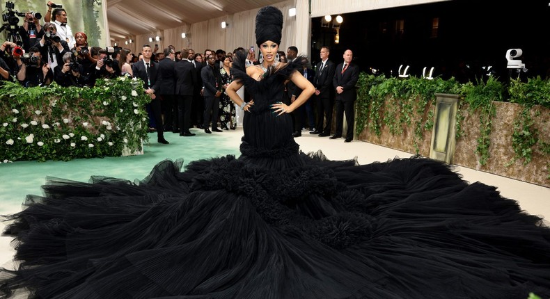 Cardi B attends the 2024 Met Gala.Dimitrios Kambouris/Getty Images