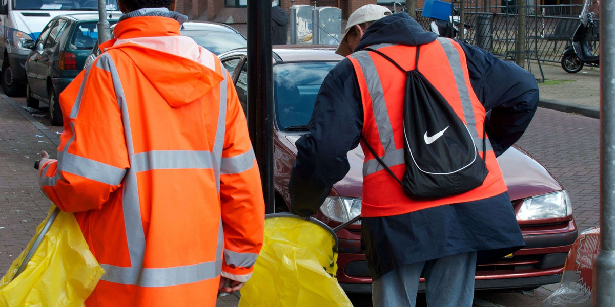 Pijacy w Amsterdamie będą sprzątać ulice