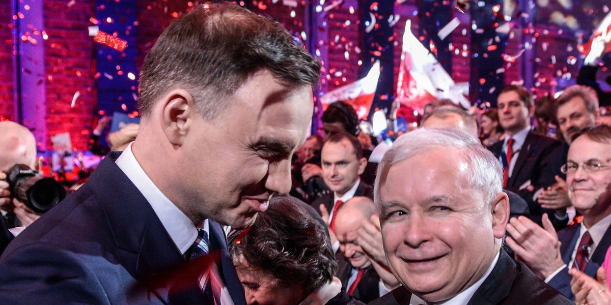 Andrzej Duda Jarosław Kaczyński