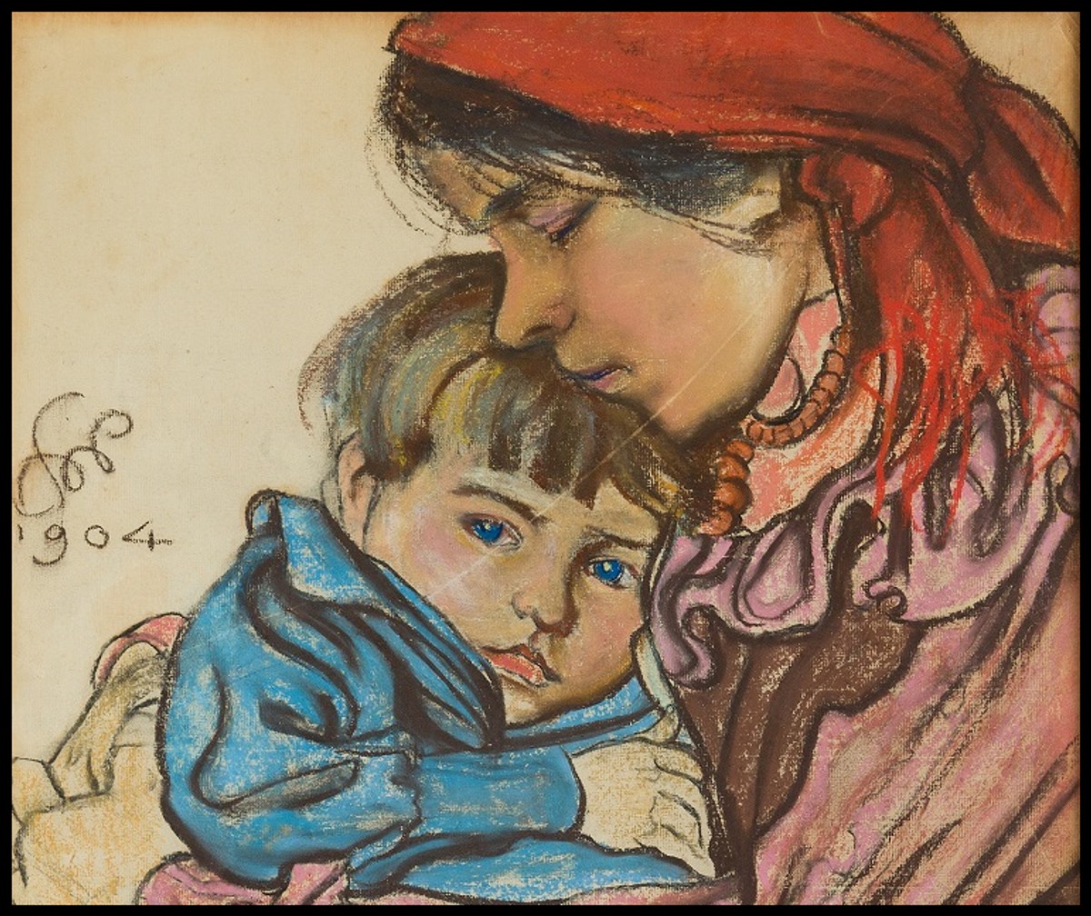 Stanisław Wyspiański "Macierzyństwo"