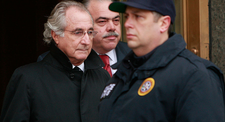 Bernie Madoff.