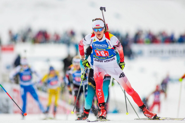 PŚ w biathlonie: Monika Hojnisz piąta w sprincie w Hochfilzen