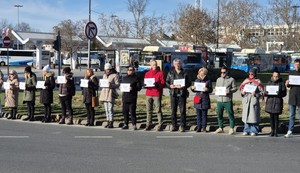 Odavanje počasti u Novom Sadu