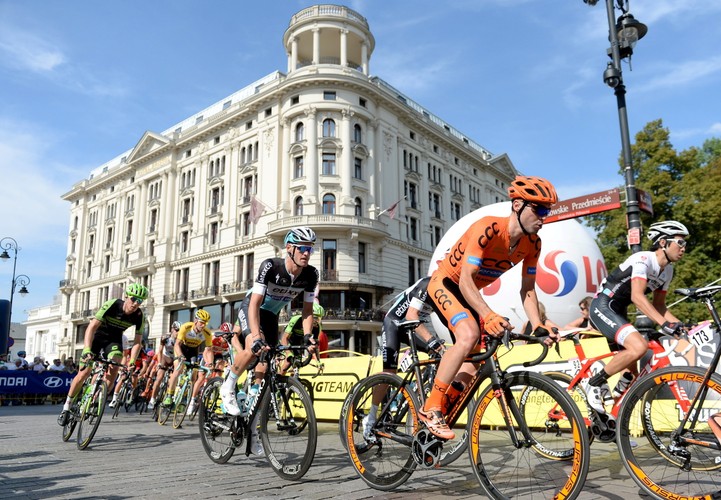 Premier Ewa Kopacz na starcie Tour de Pologne
