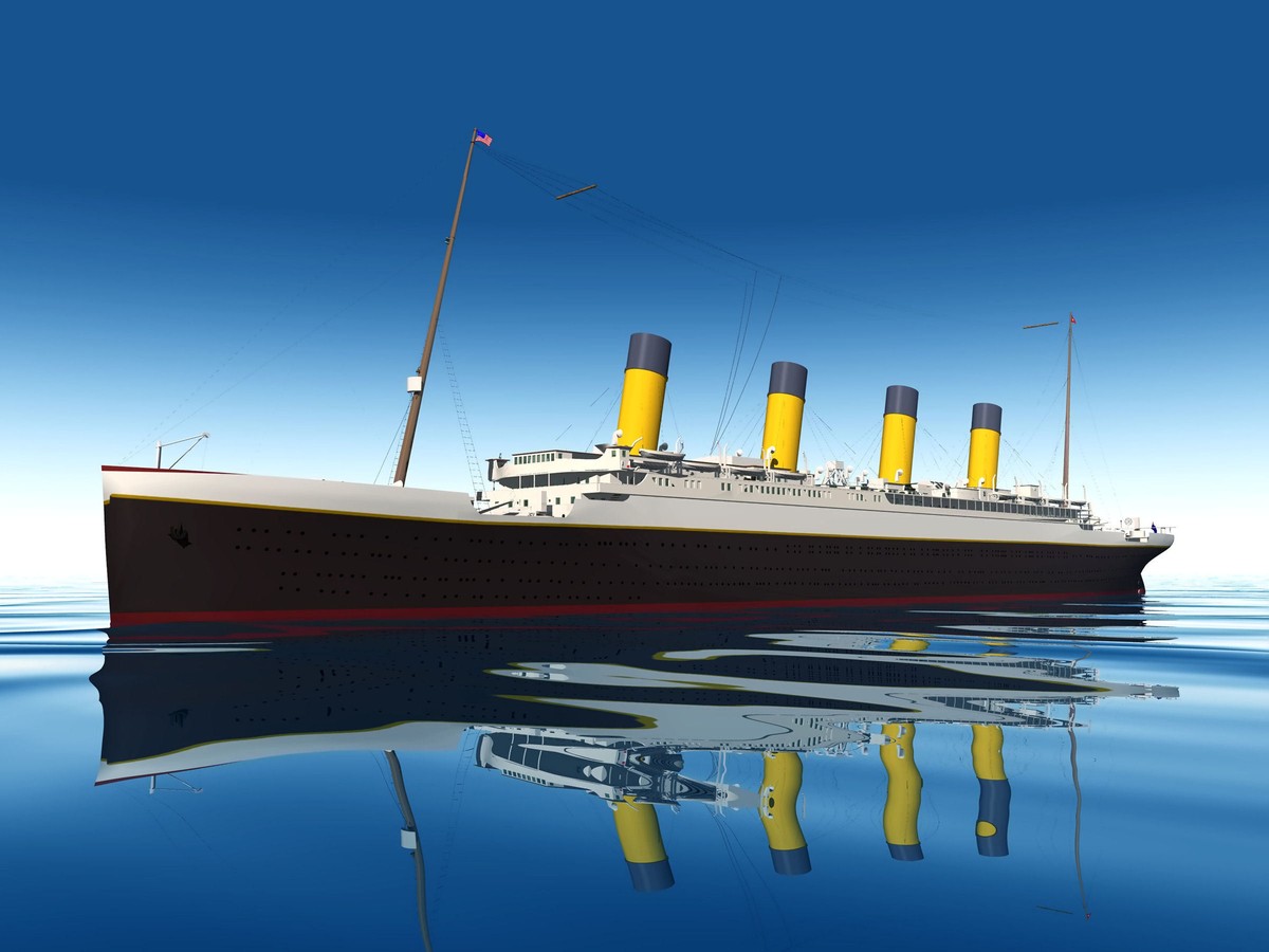 Titanic - ilustracja