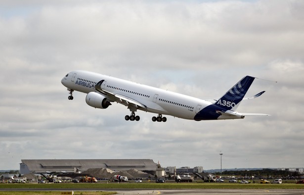 Pierwszy lot Airbusa A350