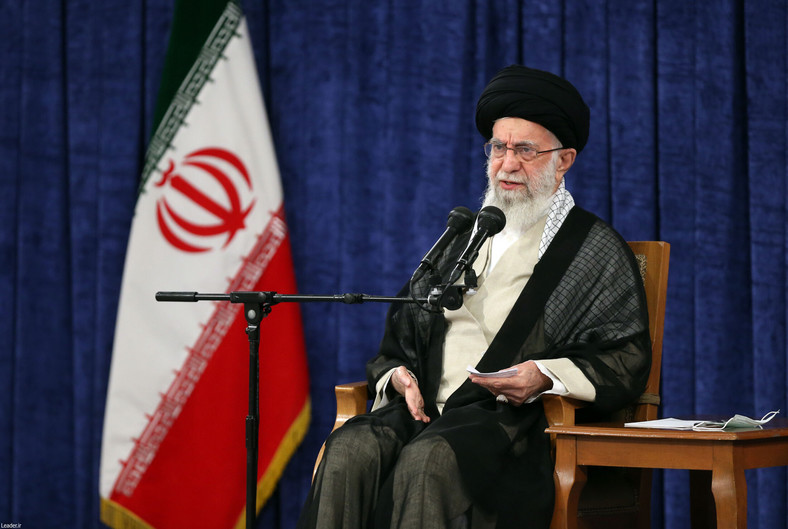 Przywódca Iranu ajatollah Ali Chamenei.