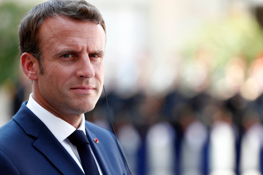 Emmanuel Macron, prezydent Francji