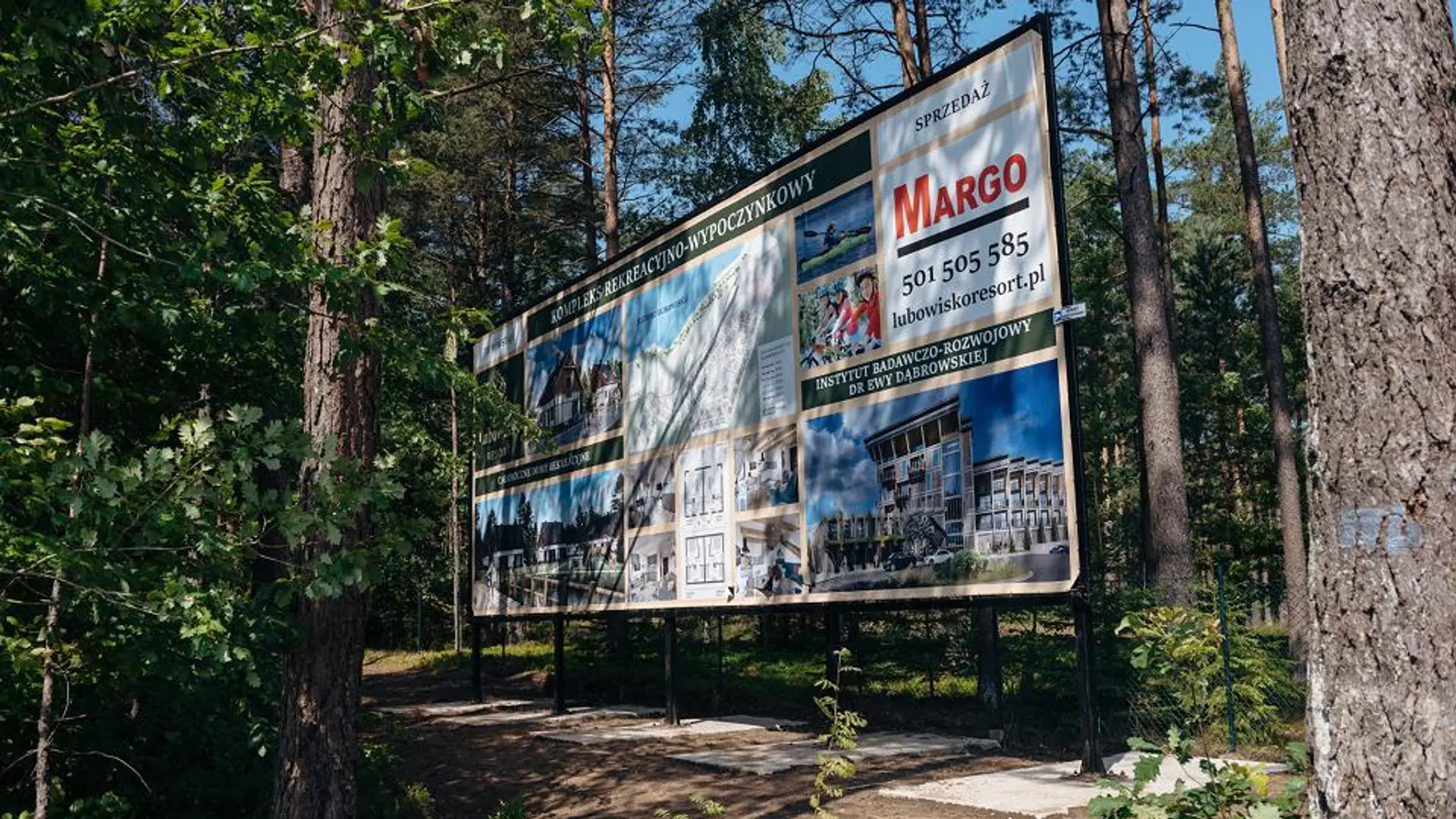 Mieszkańcy protestują, bo nie chcą kompleksu nad jeziorem. "Deweloper groził odcięciem wody"