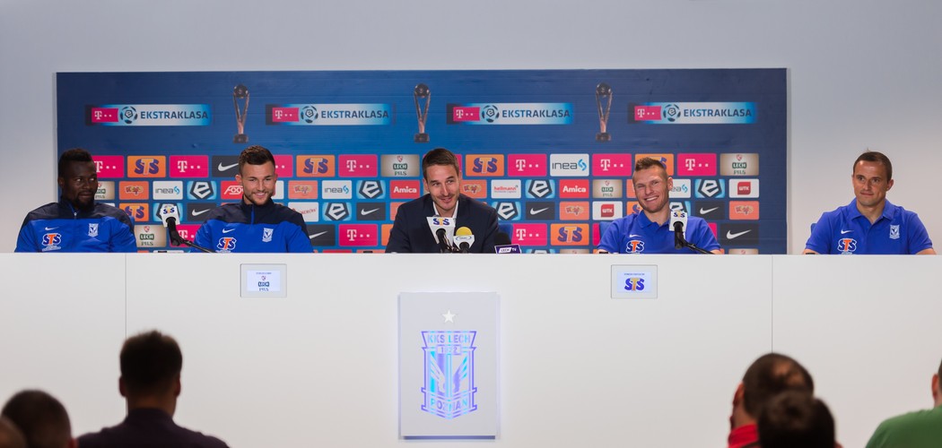 Lech Poznań zaprezentował nowych piłkarzy