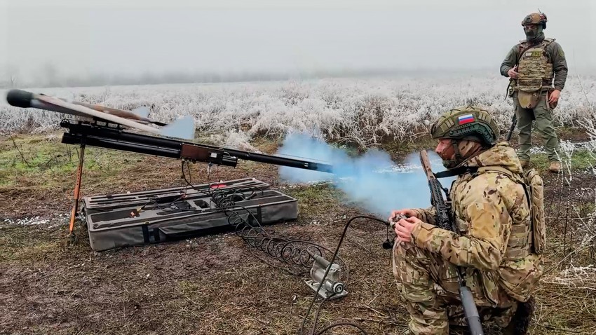 Ruska vojska na nepoznatoj lokaciji u Ukrajini 27. decembra