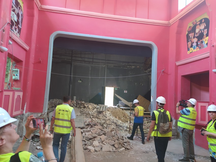 Lutkarsko pozorište koje je uništeno u zemljotresu