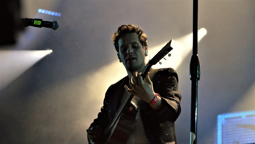 Krzysiek Zalewski na koncercie Męskie Granie 2018. Warszawa 2018.08.18