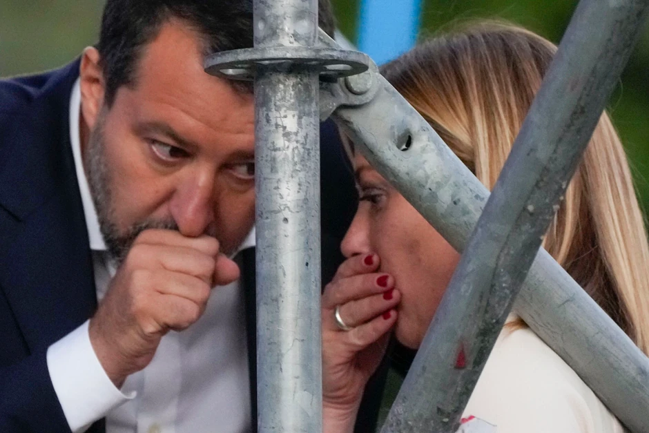 Mateo Salvini i Đorđa Meloni
