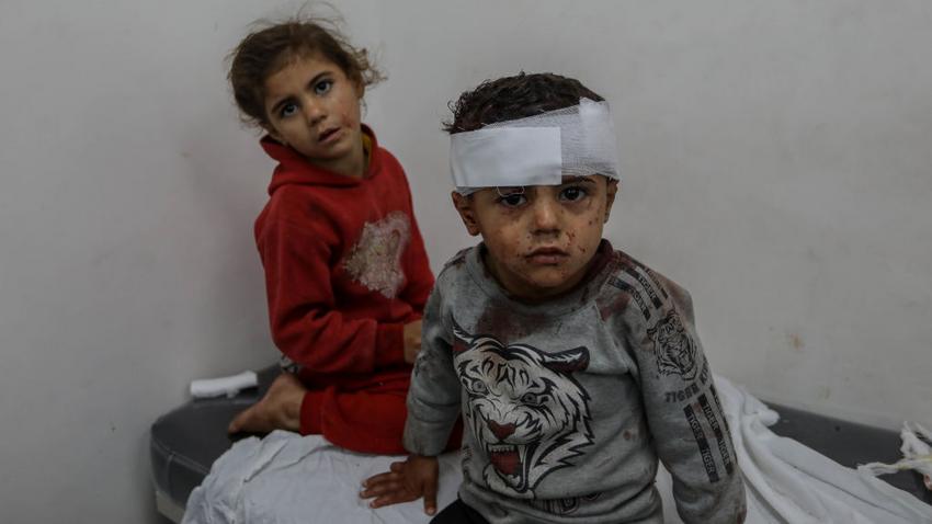 gáza, háború kórház felszámolás