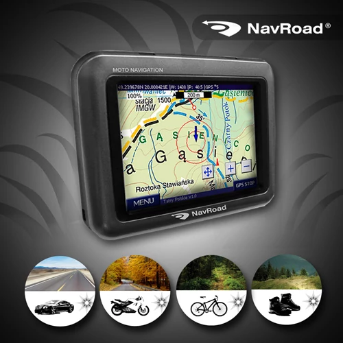 Nawigacja GPS NavRoad NR320BM MOTO