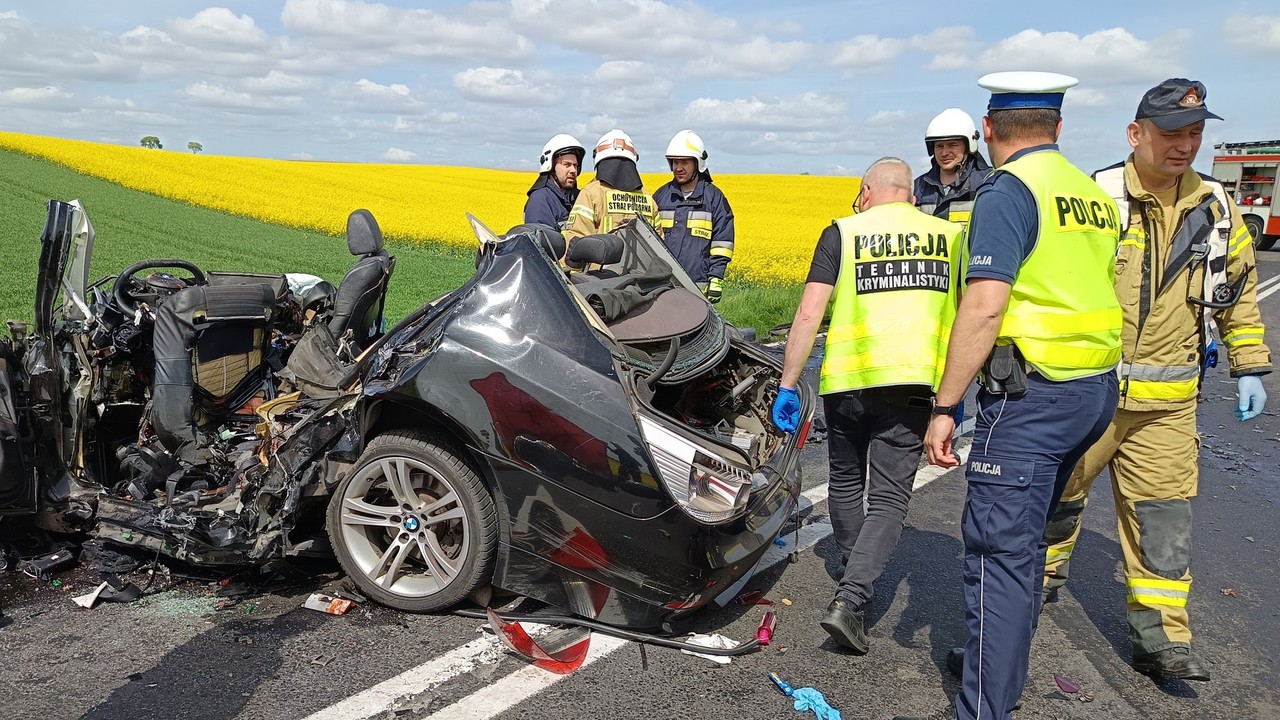 Tragiczny wypadek w Wielkopolsce. Nie żyją ojciec i syn
