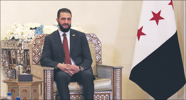 Prezydent Syrii Ahmad asz-Szara do tej pory mógł liczyć na poparcie zachodu.
