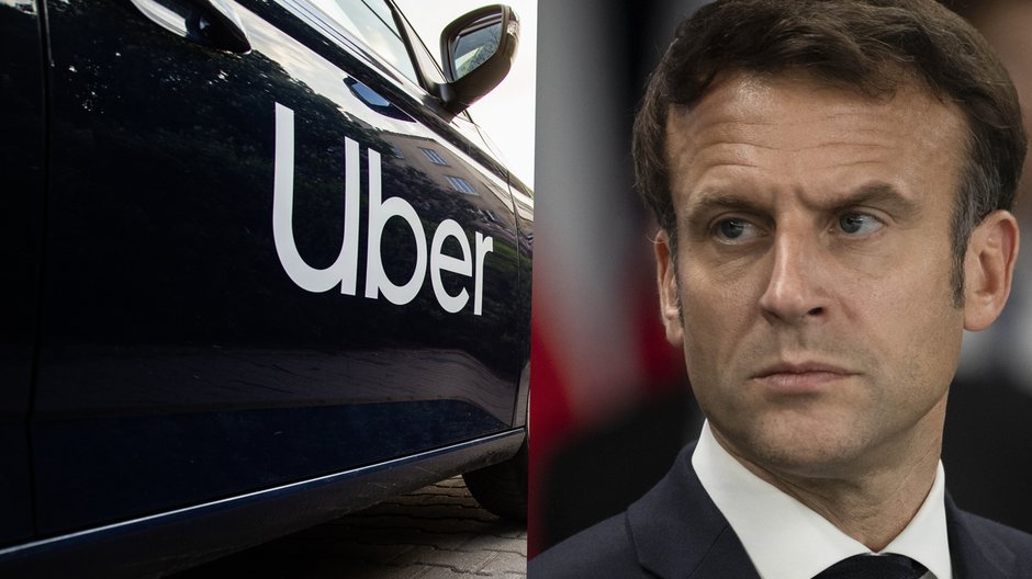 Tak Macron pomagał Uberowi