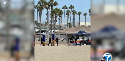 Policja zabiła mężczyznę na plaży