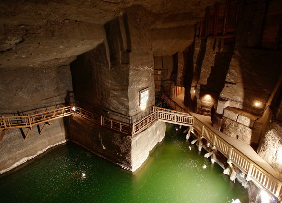 Podziemne jezioro w komorze Erazma Barącza obecnie