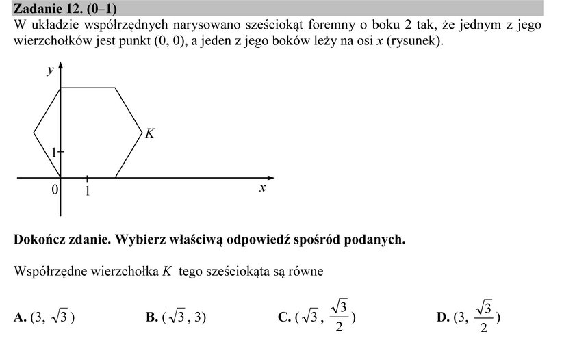 Egzamin gimnazjalny 2016: matematyka pytania i odpowiedzi 