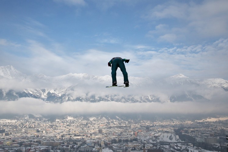 Zobacz, co widzą skoczkowie, jak skaczą?