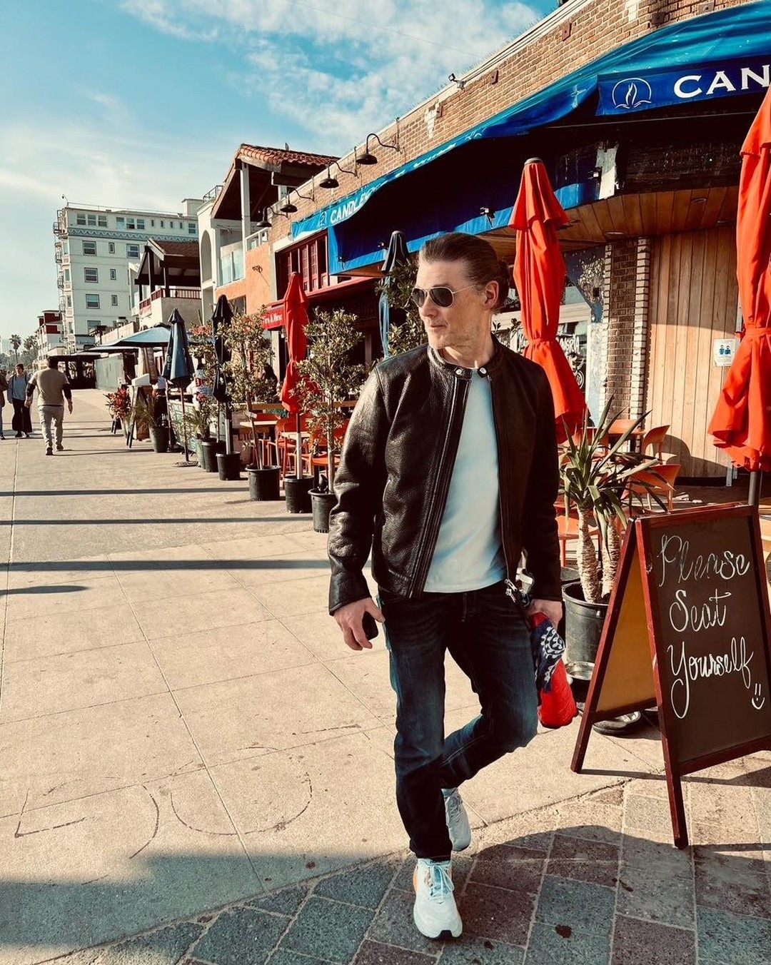 Spevák nórskej skupiny A-ha Morten Harket.