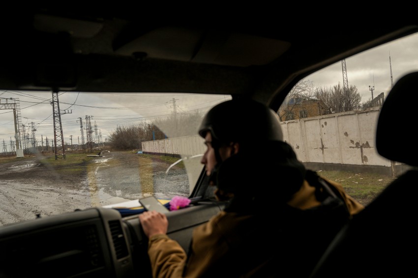 Evakuacija civila iz Pokrovksa 20. decembra