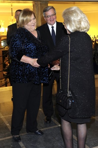 Anna i Bronisław Komorowscy