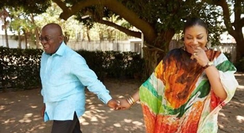 Nana Addo and Rebecca