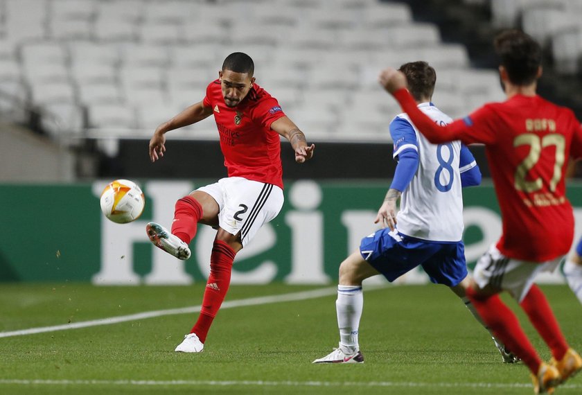 Liga Europy: Benfica pokonała Lech 4:0