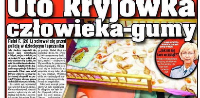 Oto kryjówka człowieka gumy