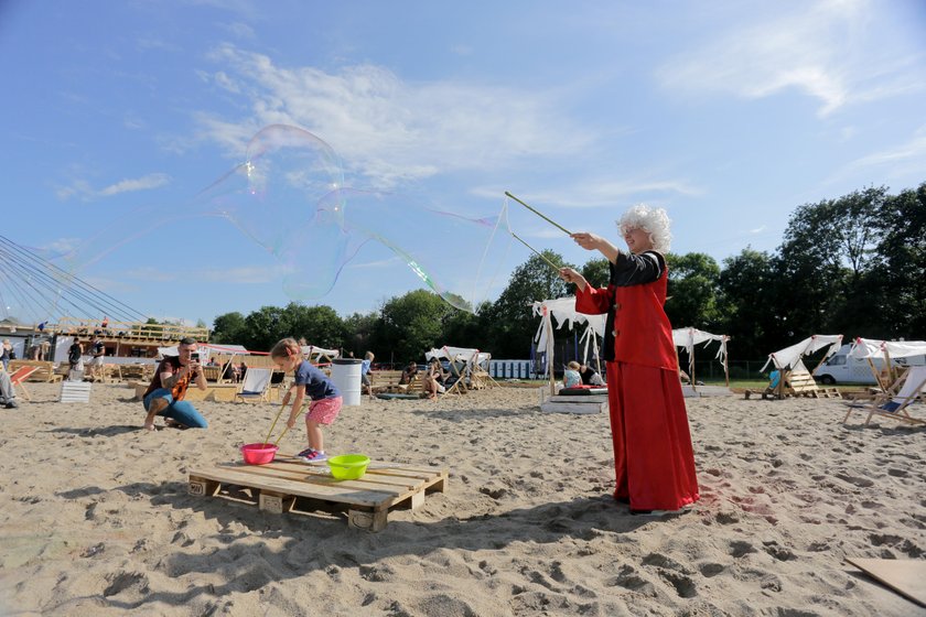 Największa miejska plaża w Polsce