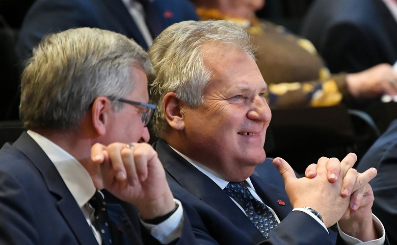 Aleksander Kwaśniewski i Bronisław Komorowski