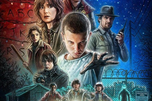 Plakat serialu Stranger Things