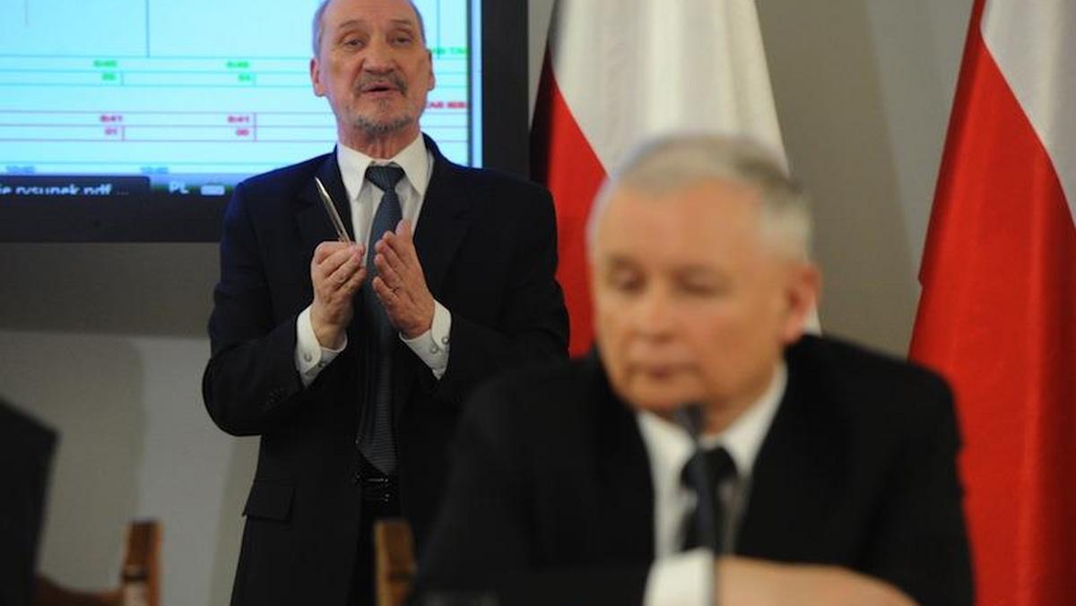Antoni Macierewicz i Jarosław Kaczyński 