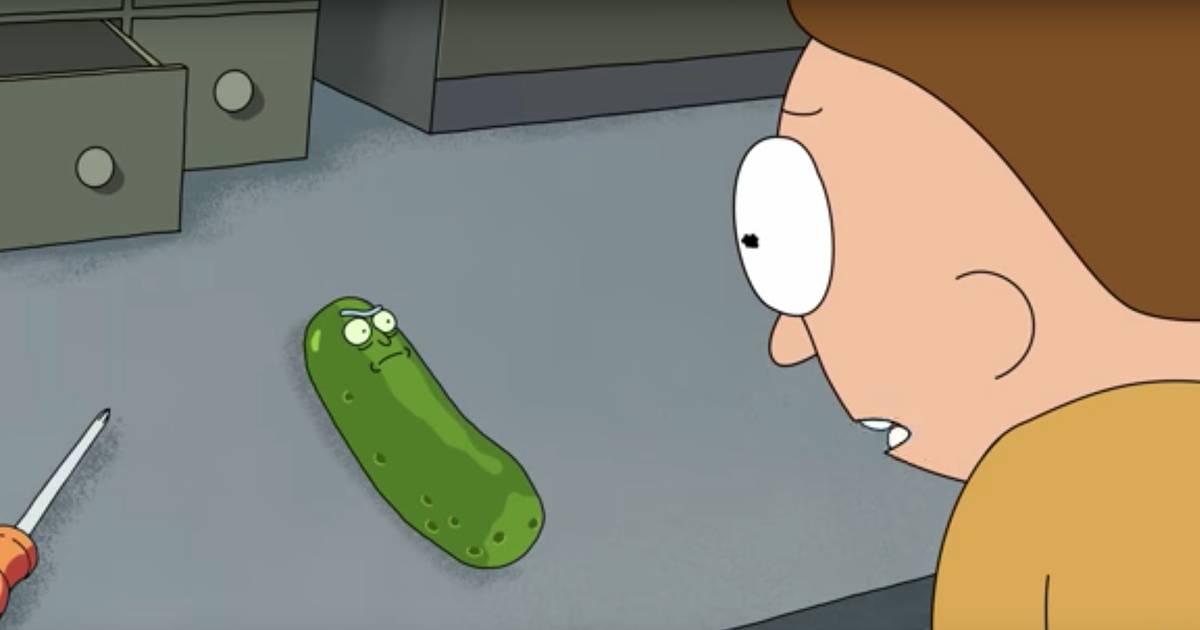 Zum Totlachen: Die „Pickle Rick"-Outtakes der „Rick ...