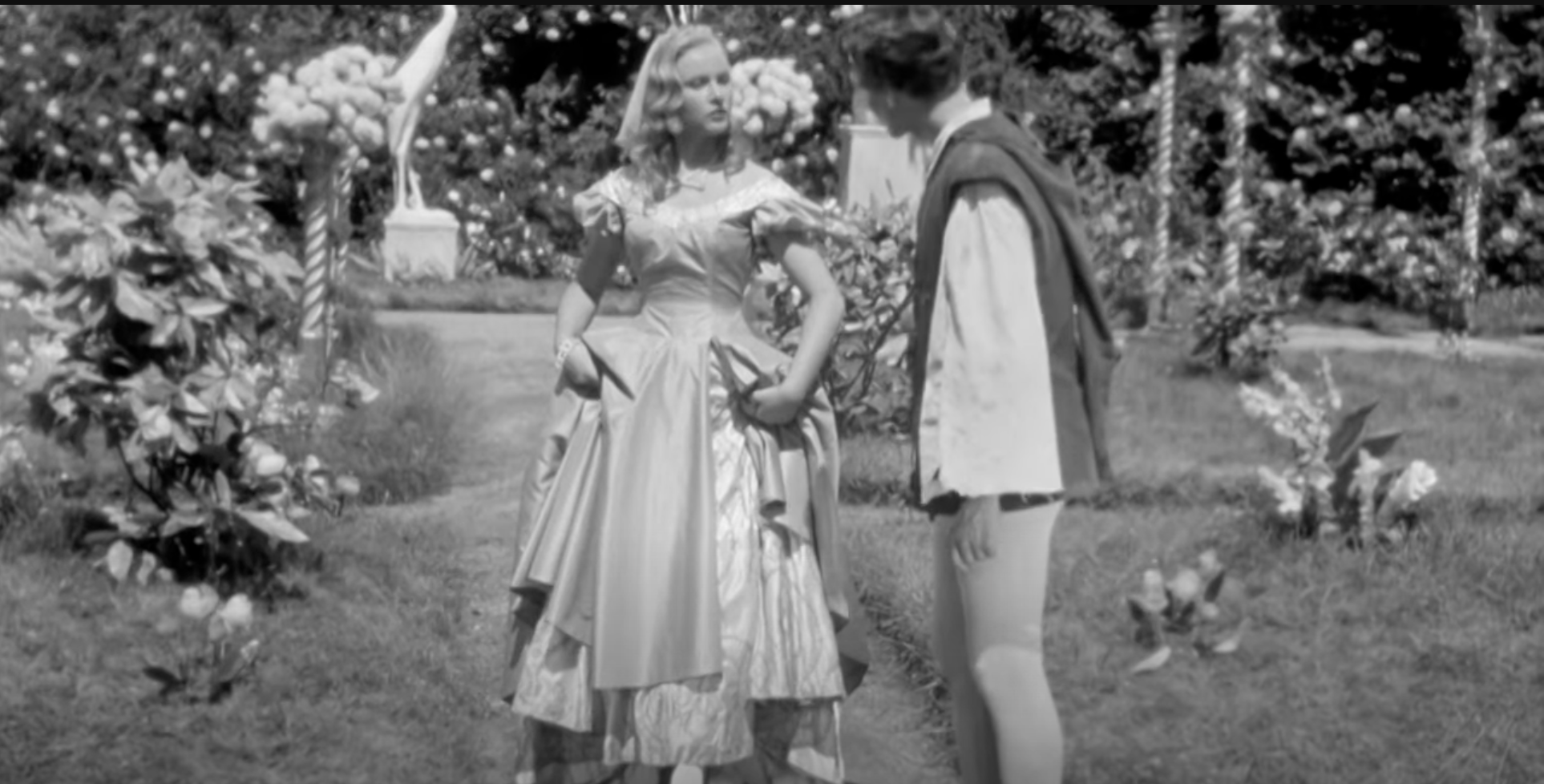 Alena Vránová a Vladimír Ráž v rozprávke Pyšná princezná.