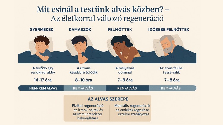 alvás szervezet regenerálódás