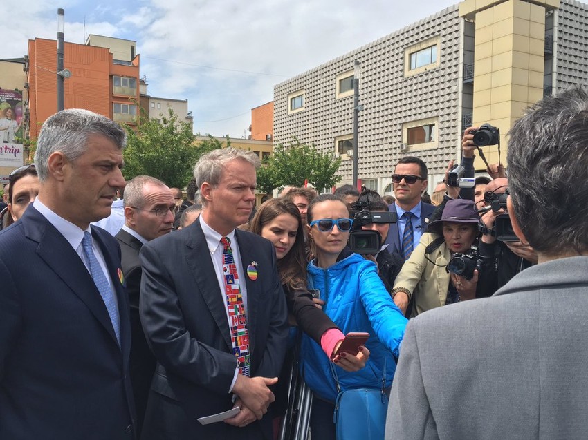 Hašim Tači na Prajdu