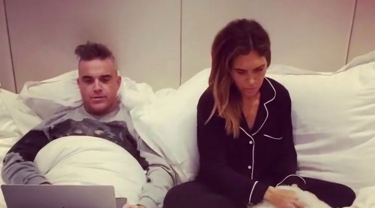 Robbie Williams és felesége Ayda Field szexuális életével baj van / Fotó: Profimedia