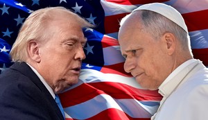 Papa Lav i Donald Tramp