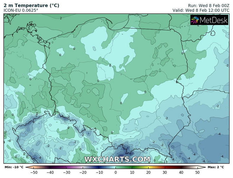 Temperatura będzie balansować blisko 0 st. C