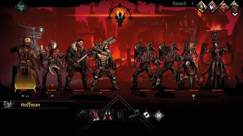 Darkest Dungeon 2 - screen z walki