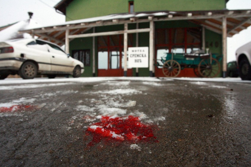 Motel „Sremska noć“ ispred koga se dogodila tragedija