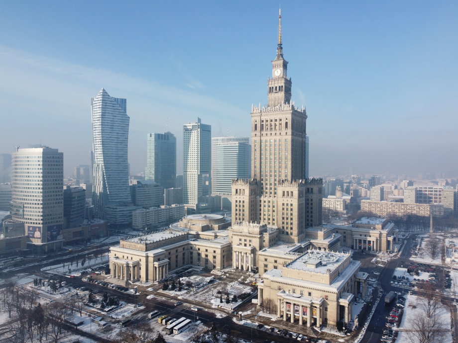 Do niedawna warszawski PKiN był najwyższym budynkiem w Polsce.